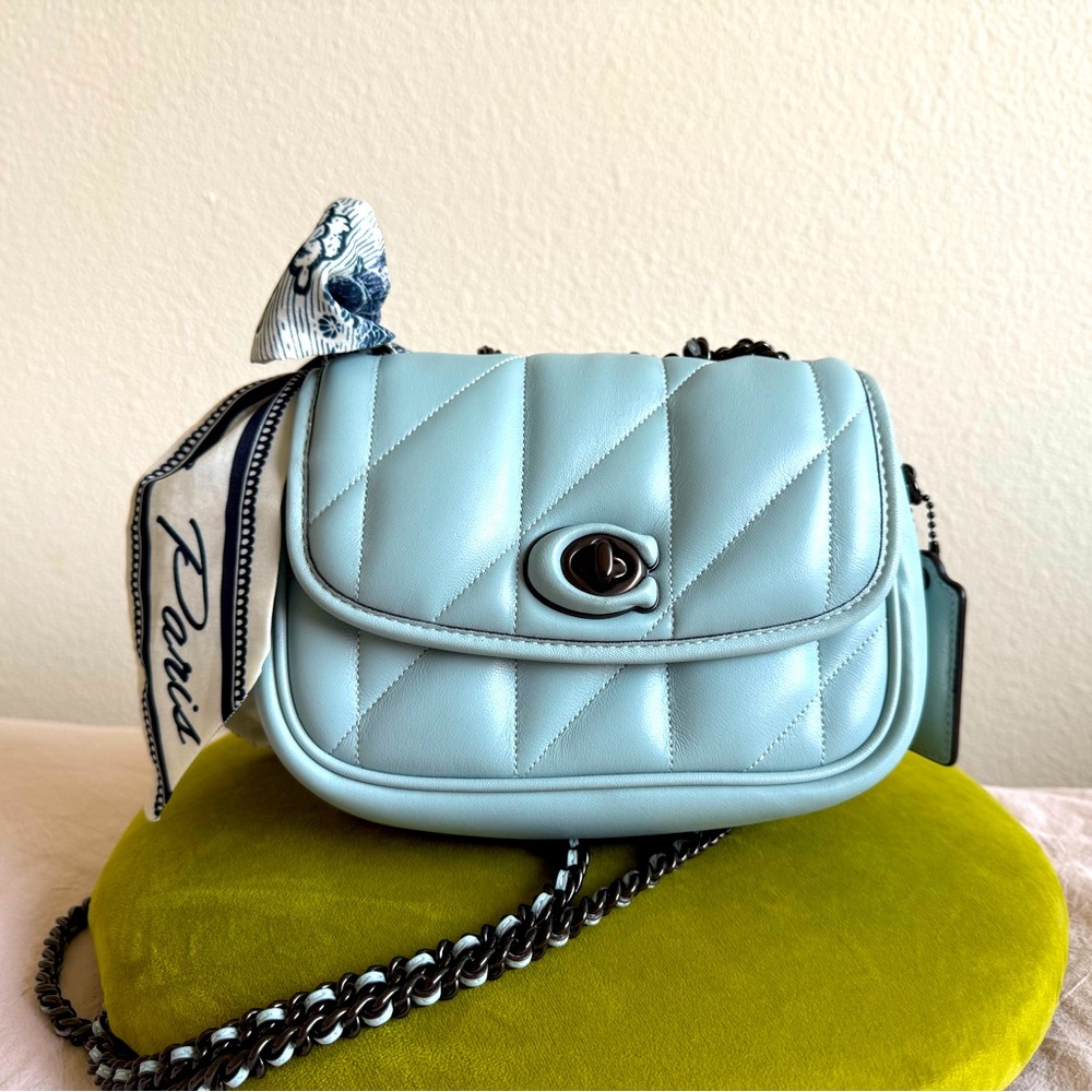 Coach Quilted Madison 18 + FREEBIE Scarf